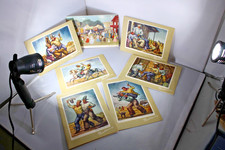7 Vintage Fred Harvey Menus Bright Angel Lodge & El Tovar Grand Canyon