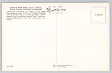 Death Valley California, Stove Pipe Wells Village Fred Harvey, Vintage Postcard - Additional view 1