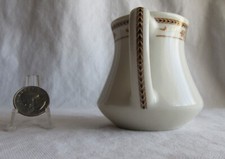 Restaurant Ware Syracuse China Co. Fred Harvey Railroad China Creamer D handle - Additional view 3