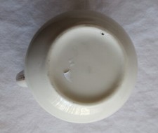 Restaurant Ware Syracuse China Co. Fred Harvey Railroad China Creamer D handle - Additional view 5