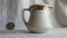 Restaurant Ware Syracuse China Co. Fred Harvey Railroad China Creamer D handle