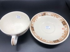 Fred Harvey Webster Cup & Saucer Santa Fe Railway Railroad Restaurant China - Additional view 1