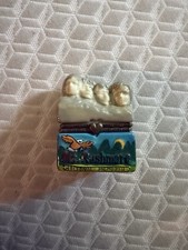 Fred Harvey Trading Company Trinket Box Mount Rushmore Souvenir Porcelain