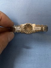 Fred Harvey Era Sterling Silver Cuff Bracelet with Nice Stampwork - Additional view 6