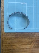 Awesome Fred Harvey Era Stamped Cuff Bracelet - Additional view 10