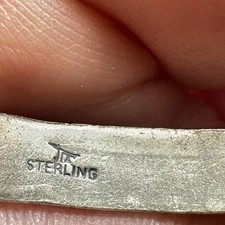 VTG Sterling 925 Bell Trading Post Fred Harvey Era Turquoise Cuff Bracelet - Additional view 2