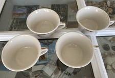 VTG Fred Harvey Railroad China Restaurant Ware Syracuse China 4 Tea Cups Webster - Additional view 1