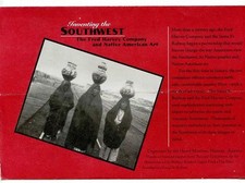 Inventing the Southwest Fred Harvey Company Native American Art Brochure