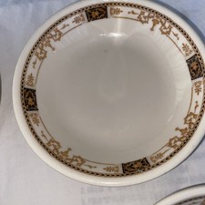 VTG Fred Harvey Railroad China Restaurant Ware Syracuse China 5 5” Side Bowls - Additional view 11