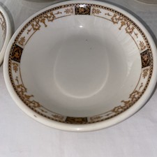VTG Fred Harvey Railroad China Restaurant Ware Syracuse China 5 5” Side Bowls - Additional view 8