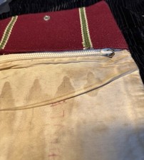 Vintage SW Native 1940’s Chimayo El Grandee FRED HARVEY Woven Wool Wallet Bag - Additional view 6