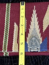 Vintage SW Native 1940’s Chimayo El Grandee FRED HARVEY Woven Wool Wallet Bag - Additional view 9