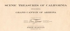 1908 FRED HARVEY SEPIA PHOTO BOOK 