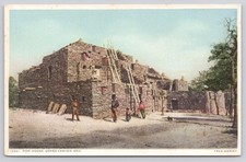 Hopi House Grand Canyon Arizona Native American Fred Harvey Postcard