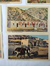 Vintage New Mexico/Arizona Postcard Set (9) Fred Harvey Restaurants 1940s? - Additional view 4