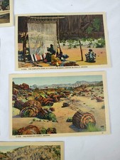 Vintage New Mexico/Arizona Postcard Set (9) Fred Harvey Restaurants 1940s? - Additional view 5