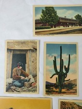 Vintage New Mexico/Arizona Postcard Set (9) Fred Harvey Restaurants 1940s? - Additional view 6