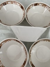 VTG Fred Harvey Railroad China Restaurant Ware Syracuse China 5 5” Bowls Webster - Additional view 4