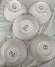 VTG Fred Harvey Railroad China Restaurant Ware Syracuse China 5 5” Bowls Webster - Additional view 7