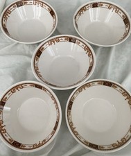VTG Fred Harvey Railroad China Restaurant Ware Syracuse China 5 5” Bowls Webster - Additional view 10