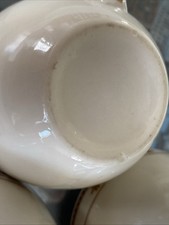 3 Vintage Coffee Cups Fred Harvey Railroad China Restaurant Ware Webster Pattern - Additional view 12