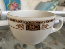 3 Vintage Coffee Cups Fred Harvey Railroad China Restaurant Ware Webster Pattern - Additional view 3