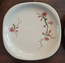 Vtg TWO Syracuse China Trend 5 1/8” Plates Fred Harvey Berkeley Cherry Blossom - Additional view 2