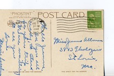 Moffet Avenue, Joplin, Mo. Missouri Fred Harvey Postcard #80071 - Additional view 1