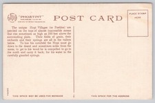 Indian  Carrying Water Hopi Pueblo Tewa Arizona Postcard   UNP  Fred Harvey *c7 - Additional view 1