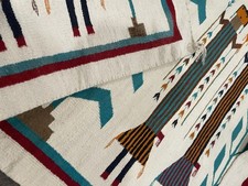 Outstanding Vintage Navajo Rug, Fred Harvey Shiprock Yei 1930-1940 38”x 59” - Additional view 17