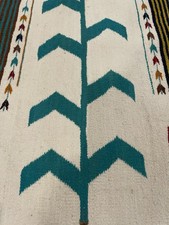 Outstanding Vintage Navajo Rug, Fred Harvey Shiprock Yei 1930-1940 38”x 59” - Additional view 20