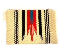 Vintage 40s 50s Fred Harvey El Grandee Purse Clutch Chimayo Zip Wool Midcentury  - Additional view 2