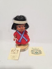 Fred Harvey Trading Company 4” Native American Collectible Souvenir Doll