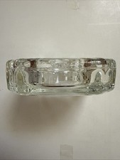 Vintage Fred Harvey Glass Ashtray Hotel Inn Casino Heavy See Pics Ships Free - Additional view 6