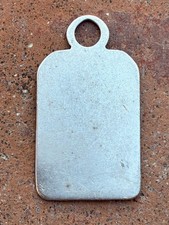 Vtg 30s Fred Harvey Sterling Thunderbird Pendant Tag Fob Old Pawn Navajo - Additional view 1
