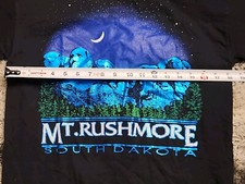 Mt Rushmore T Shirt South Dakota Fred Harvey Trading Company Size Adult M - Additional view 3