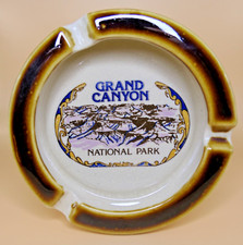 VTG Ashtray Grand Canyon National Park Ceramic Taiwan Fred Harvey Souvenir - Additional view 5