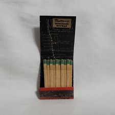 Vintage Matchbook Fred Harvey Cross Roads Room Dearborn Station Advertising Full - Additional view 6