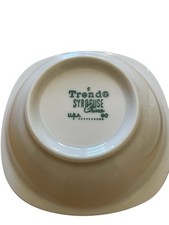 Trend Syracuse China Berkeley Pattern Fred Harvey Railroad Bowls 5.5” Set of 2 - Additional view 3