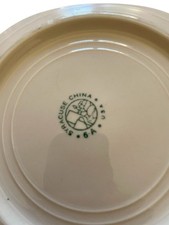 Trend Syracuse China Berkeley Pattern Fred Harvey Railroad Plate 6” - Additional view 3