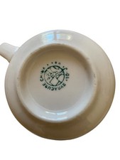 Trend Syracuse China Berkeley Pattern Fred Harvey Railroad 2 Cups and 2 Saucers - Additional view 6