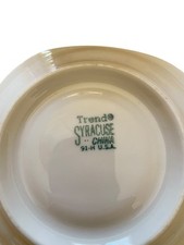 Trend Syracuse China Berkeley Pattern Fred Harvey Railroad 2 Cups and 2 Saucers - Additional view 8