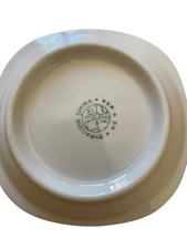 Trend Syracuse China Berkeley Pattern Fred Harvey Railroad - 2 Saucers 4.25” - Additional view 2