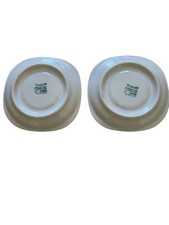 Trend Syracuse China Berkeley Pattern Fred Harvey Railroad - 2 Saucers 5” - Additional view 1