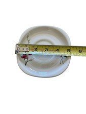 Trend Syracuse China Berkeley Pattern Fred Harvey Railroad - 2 Saucers 5” - Additional view 4