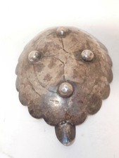 VINTAGE STERLING SILVER, OLD PAWN CONCHO ASHTRAY FRED HARVEY ERA WHIRLING LOGS! - Additional view 2