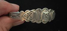 Vintage Fred Harvey Bracelet-Sterling-Thunderbird Design - Additional view 1