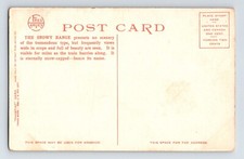 Postcard Colorado Trinidad CO Snowy Mountain Range Fred Harvey 1910s Unposted - Additional view 1