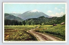 Postcard Colorado Trinidad CO Spanish Peaks La Junta Fred Harvey 1910s Unposted