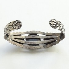 Harvey Era Navajo Orb & Satellite Sterling Cuff Bracelet AS-IS Repair/Wear 6.5
